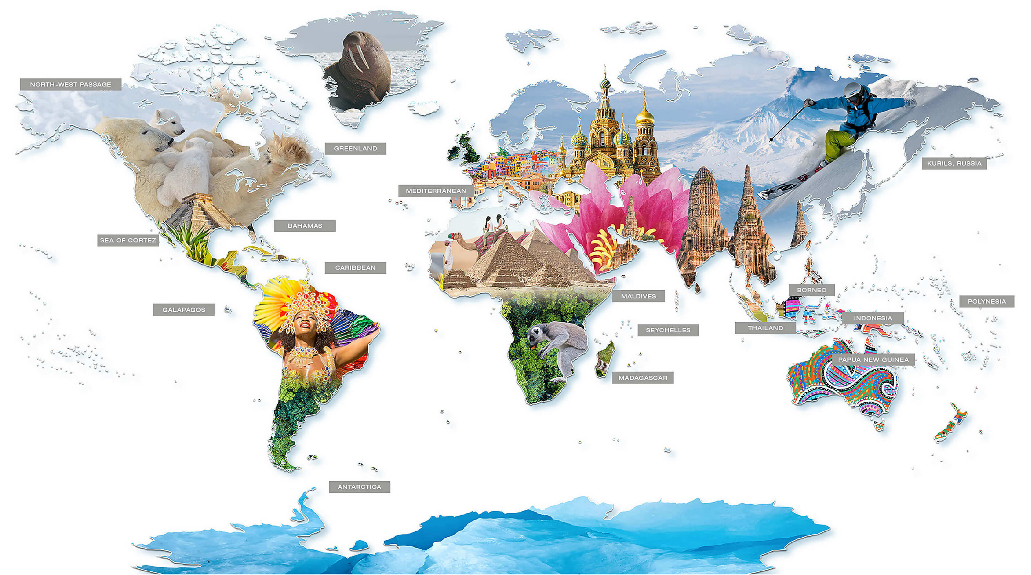 world map